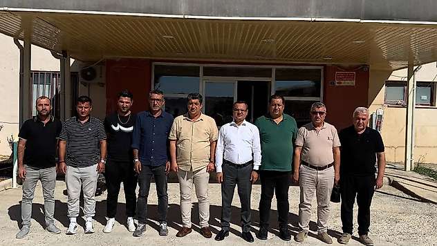 Büro Memur-Sen heyeti Besni'de kurum ziyaretleri gerçekleştirdi
