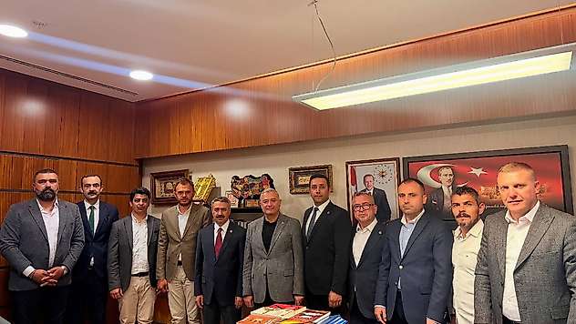 Büro Memur Sen heyetinden Alkayış'a ziyaret