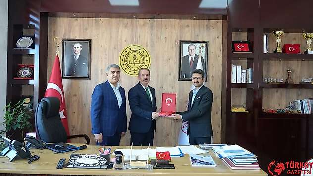 Çaktı'dan İl Müdürü Tosun'a teşekkür ziyareti