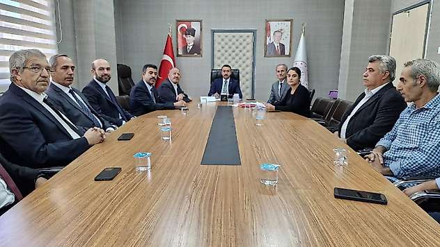 Çelikhan'da SYDV toplantısı gerçekleştirildi