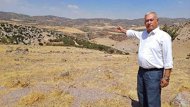 Çetintepe Barajı'nda su tutma başladı, araban çat boğazı barajı için heyecan arttı
