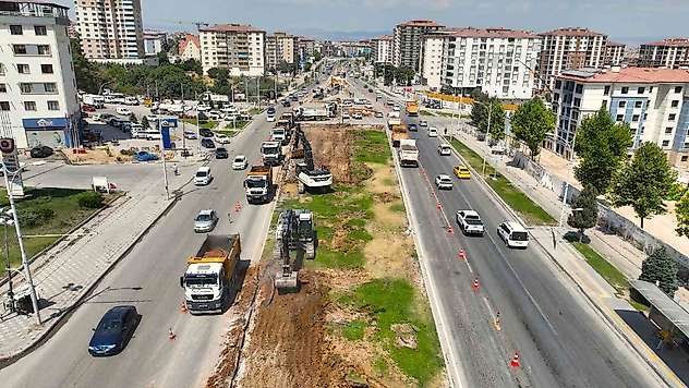 Çöşnük Kavşağı'nda trafik kabusu sona eriyor