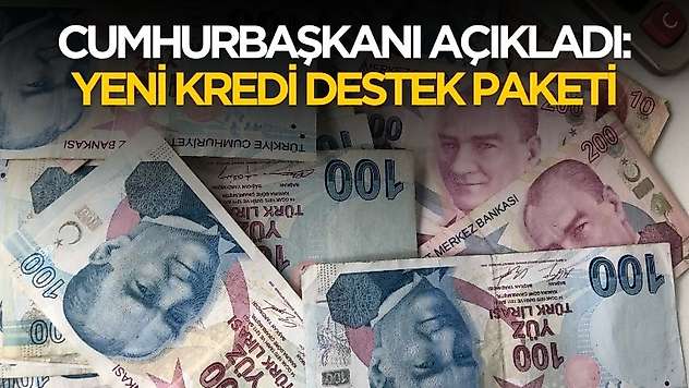 Cumhurbaşkanı talimatı verdi! Yeni kredi destek paketi geliyor