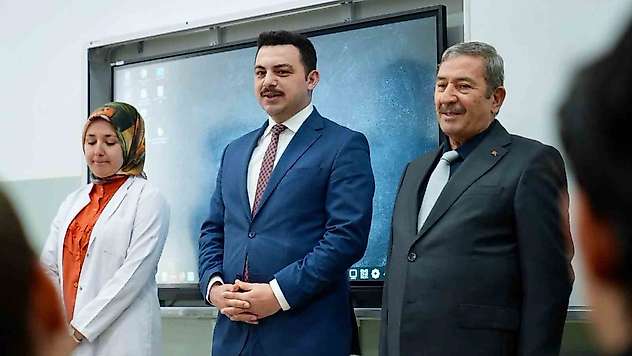 Darende'de eğitim kurumlarına ziyaret