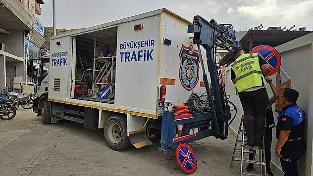 Darende'de trafik düzenlemesi: Tek yön ve park yasağı uygulamaları başladı