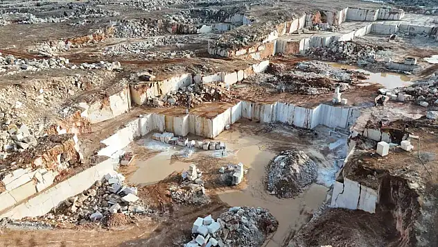 Deprem bölgesi Malatya'dan Çin ve Hindistan'a milyon dolarlık mermer ihracatı