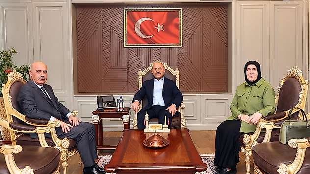 Diyarbakır İl Emniyet Müdürü Gökduman'dan Vali Varol'a ziyaret