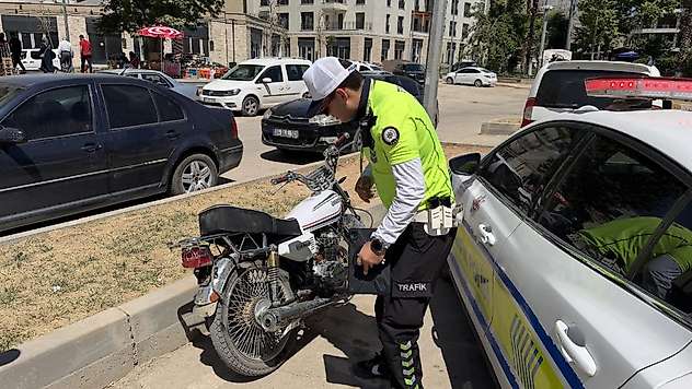 Ehliyetsiz motosiklet sürücüsüne 2 haftada 221 bin TL ceza kesildi