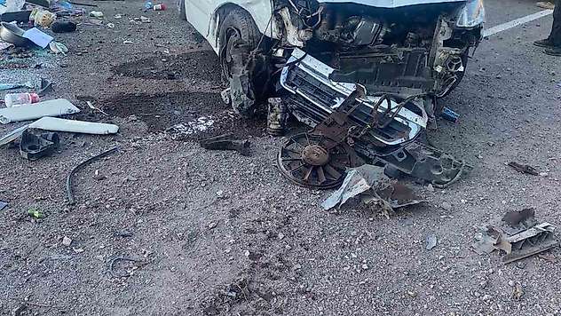 Elazığ'da hafif ticari araç takla attı: 5 yaralı