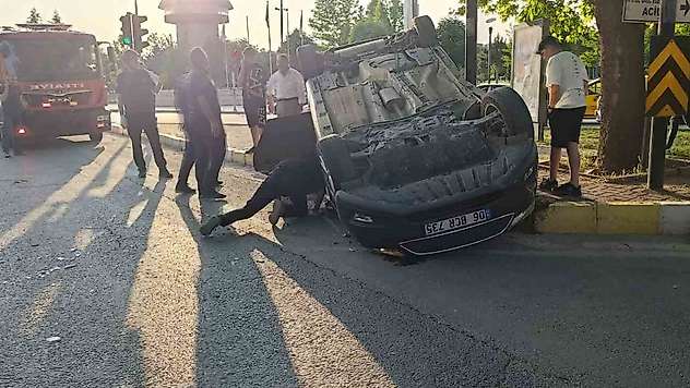 Elazığ'da trafik kazası: 2 yaralı