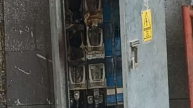Elektrik trafosu patladı