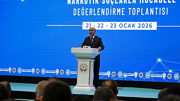 Emniyet Genel Müdürlüğü Narkotik Suçlarla Mücadele Değerlendirme toplantısı başladı