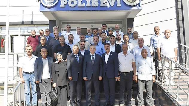 Emniyet Müdürü Nazman Muhtarlarla bir araya geldi