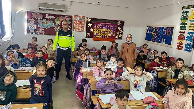 Emniyet ve Jandarmadan öğrencilere trafik eğitimi