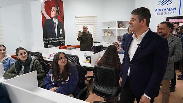 Adıyaman Belediyesi Fatih Mahallesi'ne modern etüt ve kurs merkezi açtı