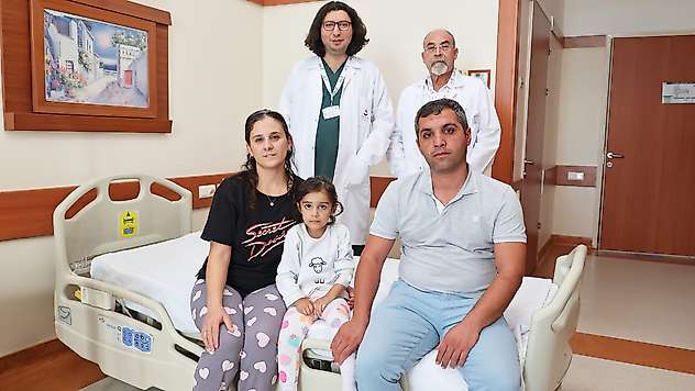 Felç geçiren Adıyamanlı küçük hasta şifayı buldu, işte o hastane!