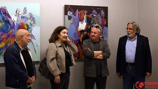 Ferahoğlu SANKO Sanat Galerisi'nde resim sergisi açtı