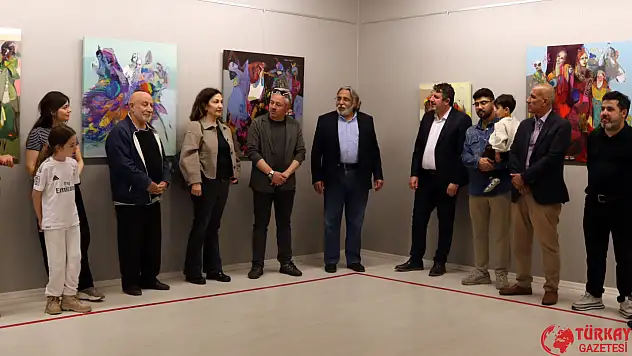 Ferahoğlu Sanko Sanat Galesi'nde resim sergisi açtı