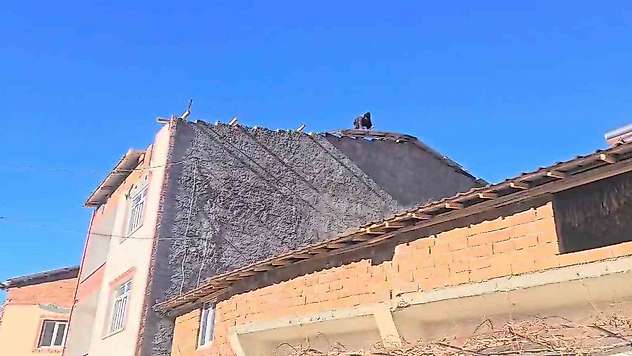 Adıyaman'da fırtına etkili oldu
