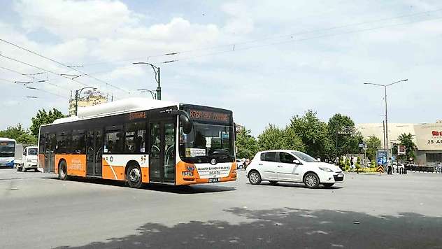 Gaziantep Büyükşehir'e bağlı toplu ulaşım araçları Cuma günü ücretsiz