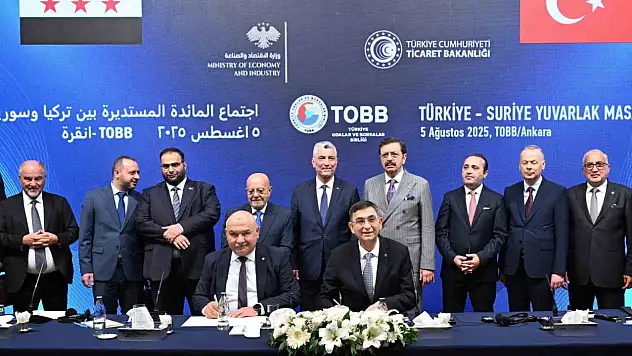 Gaziantep Sanayi Odası ile Halep Sanayi Odası arasında iş birliği protokolü imzalandı