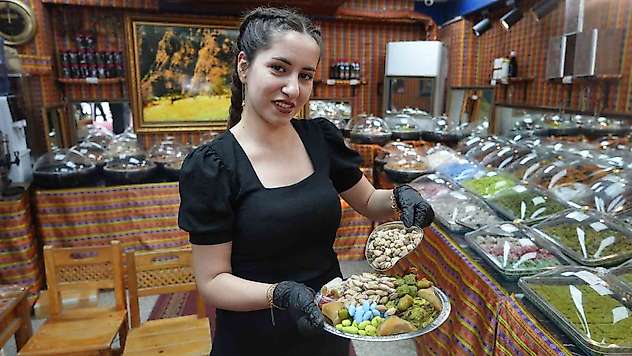 Gaziantep'te damat tepsileri hazırlanmaya başlandı
