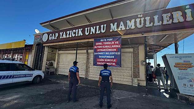Gaziantep'te hijyen kurallarına uymayan ekmek fırınına kapatma cezası