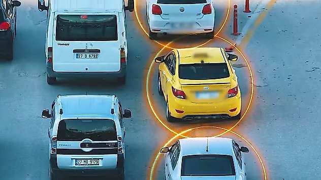 Gaziantep'te trafikte 'kaynak' yapan 498 araca ceza