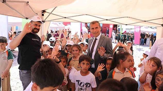 Geleneksel oyunlar tırı Adıyaman'da çocuklarla buluştu