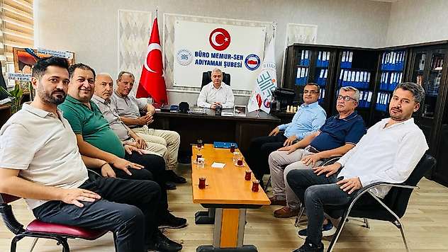 Genel Başkan Yardımcısı Ergen'den Adıyaman Büro Memur-Sen'e ziyaret