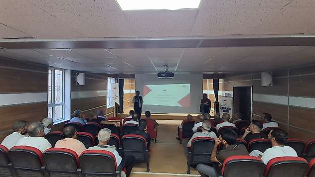 Gerger'de organik arıcılığın potansiyeli ele alındı