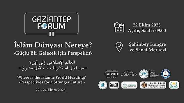 GİBTÜ, Gaziantep Forum'a ev sahipliği yapacak