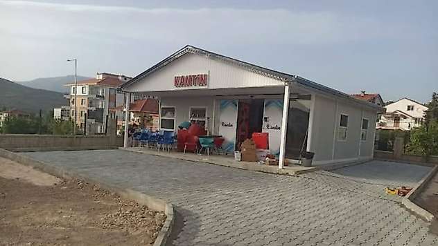Gölbaşı devlet hastanesi bahçesine yeni kantin kazandırıldı