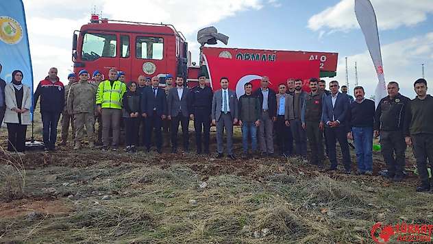 Gölbaşı'nda Dünya Ormancılık Gününde fidanlar toprakla buluştu