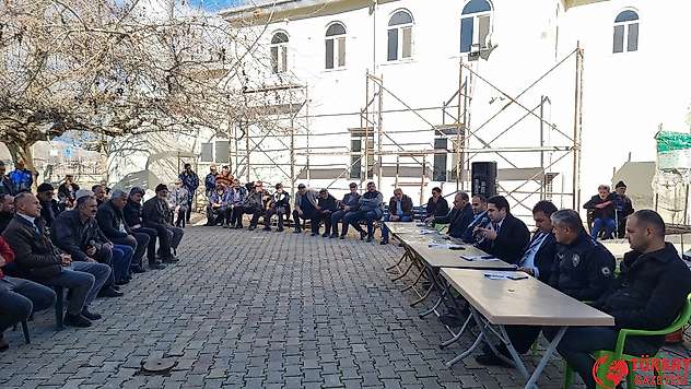 Gölbaşı'nda Hamzalar Evleri sakinleriyle rezerv alan toplantısı yapıldı