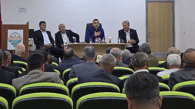 Gölbaşı'nda kalıcı konutlar ve altyapı çalışmaları değerlendirme toplantısı gerçekleştirildi