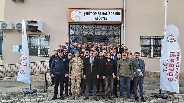 Gölbaşı'nda yıl sonu değerlendirme toplantısı yapıldı