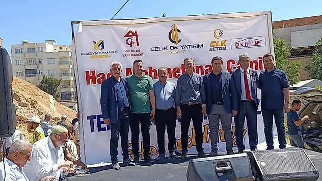 Hacı Mehmet İnan Camisinin temeli atıldı