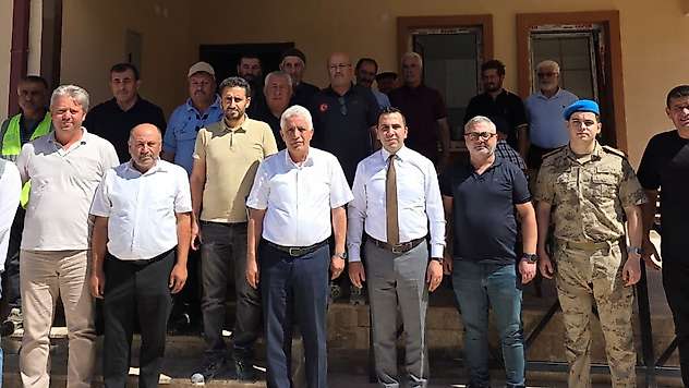 Hacılar Köyünde 24 kalıcı deprem konutu sahiplerine teslim edildi