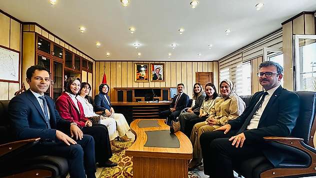 Hakim ve Savcılardan Kaymakam Aslan'a ziyaret