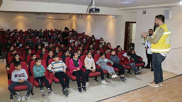 Haliliye Belediyesi'nden öğrencilere yönelik bilinç eğitimi