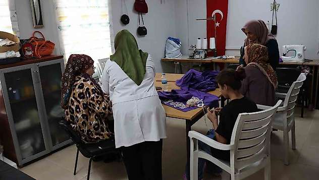 Haliliye'de kadınlara meslek ve eğitim desteği