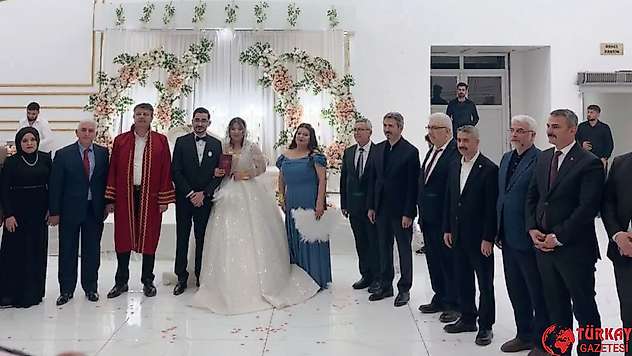 Harıkçı ve Kılınç ailelerinin mutlu günü