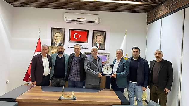Hizmet İş Sendikasından Başkan Kablan'a ziyaret
