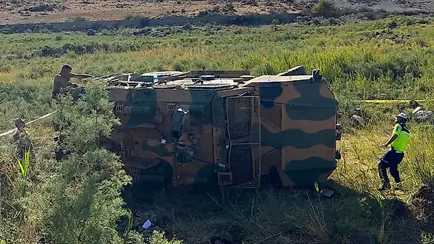 Iğdır'dan acı haber: Askeri araç devrildi, 1 şehit