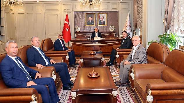 İl Genel Meclis Üyelerinden Vali Varol'a ziyaret