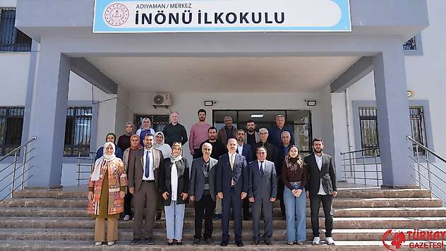 İl Milli Eğitim müdürü Ali Tosun'dan İnönü ilkokuluna ziyafet