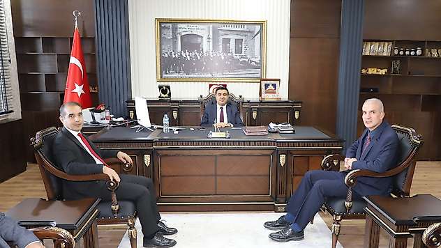 İl Müdürü Şirik'ten Kaymakam Güngör'e ziyaret