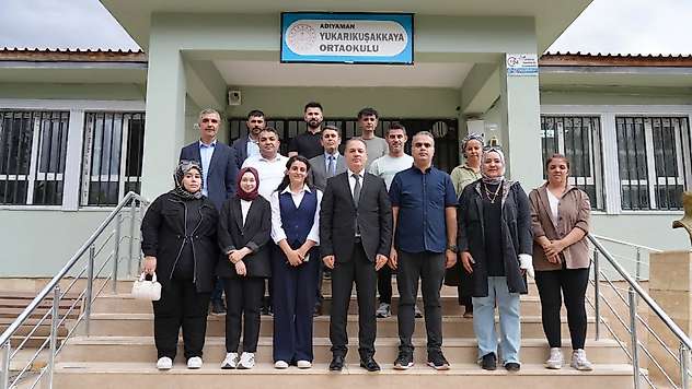 İl Müdürü Tosun Yukarı Kuşakkaya okulu öğrencileriyle bir araya geldi