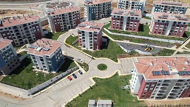 İndere konutlarında sona geliniyor